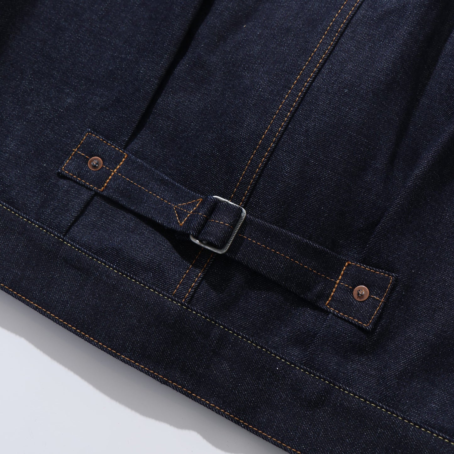 "FRAGMENT × SEQUEL" RIGID SOLID BODY DENIM JACKET