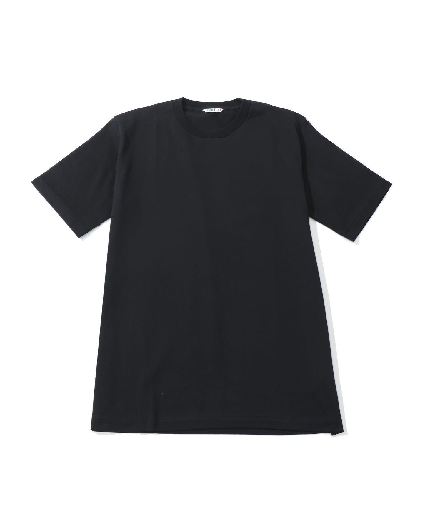 LUSTER PLAITING TEE BLACK