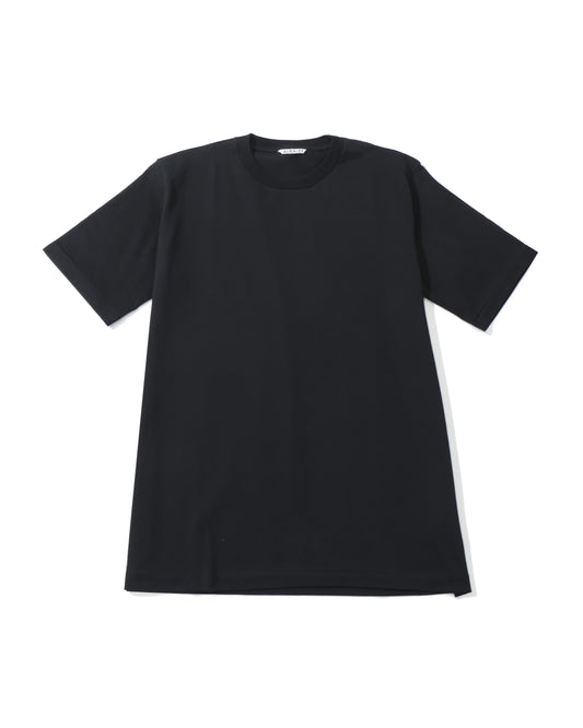 LUSTER PLAITING TEE BLACK