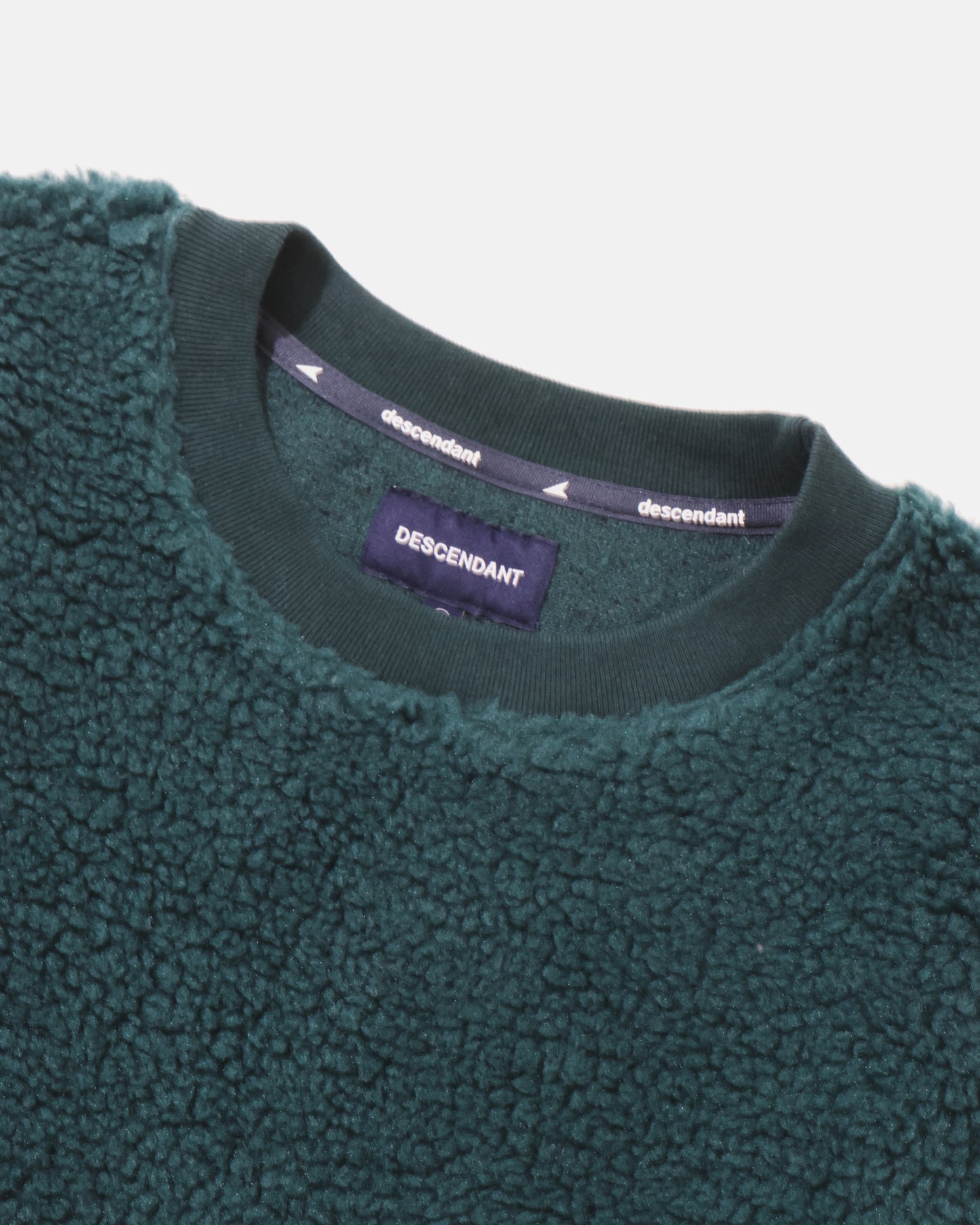 HORIZON FLEECE CREW NECK  GREEN