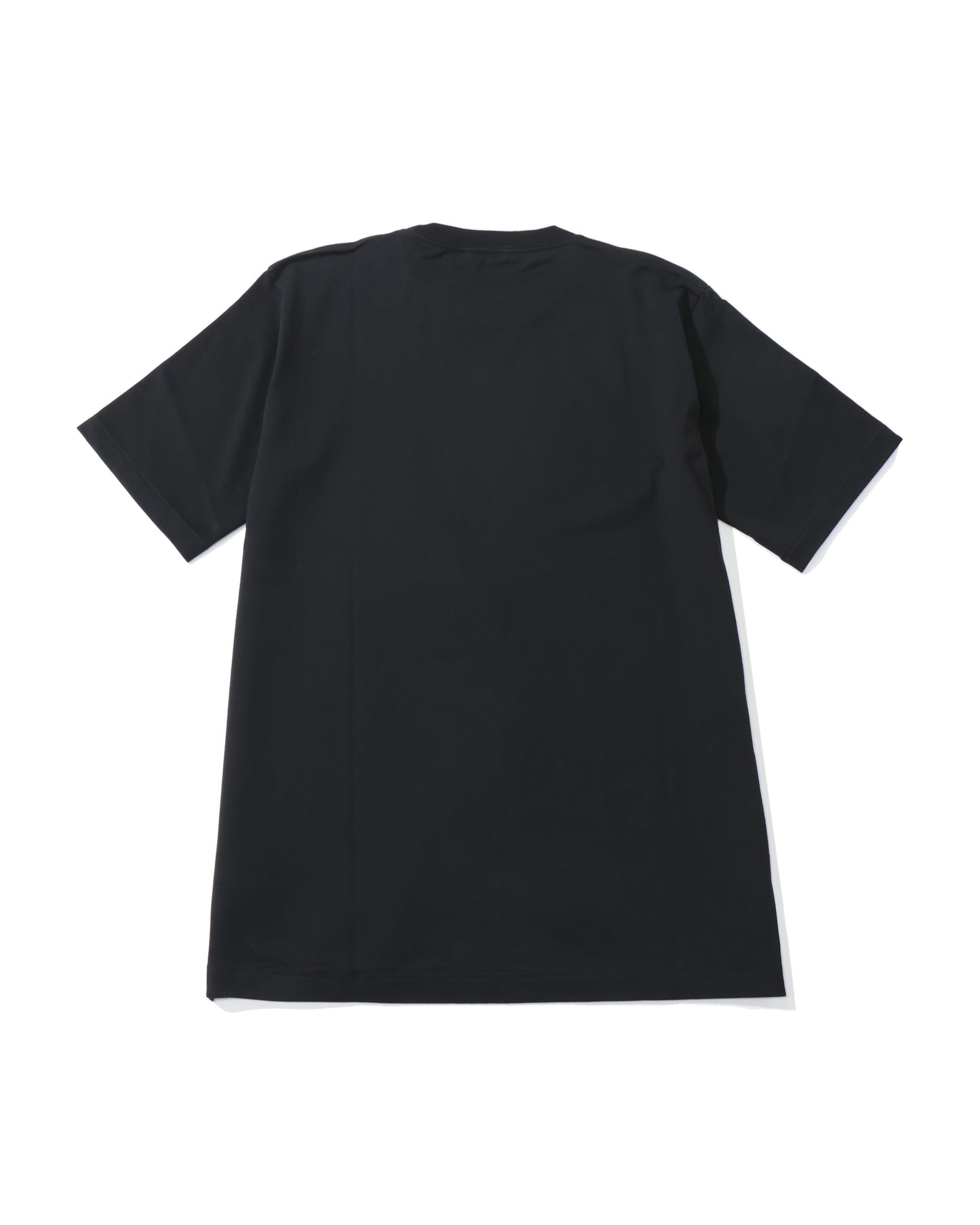 LUSTER PLAITING TEE BLACK