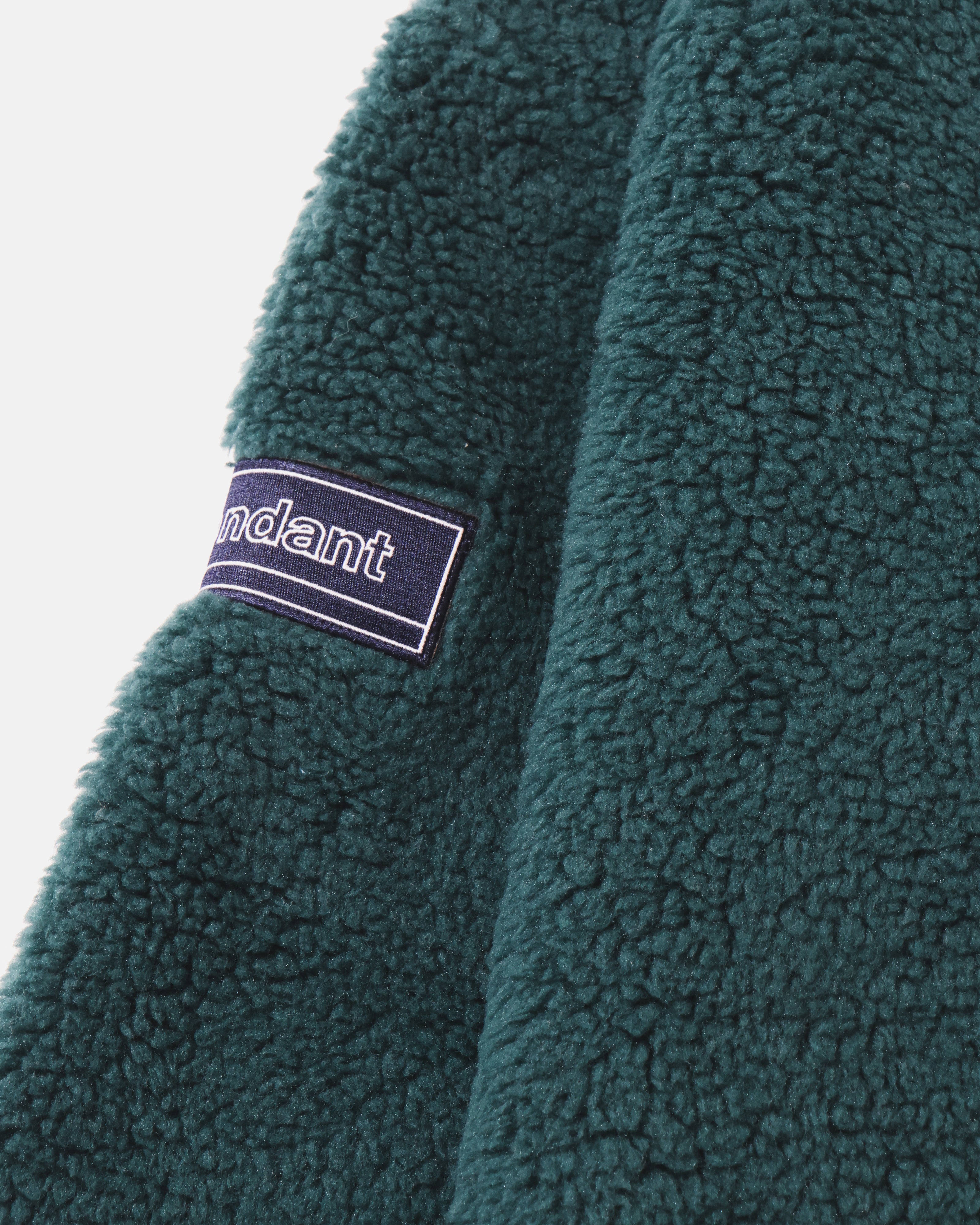 HORIZON FLEECE CREW NECK GREEN – TIME AFTER TIME