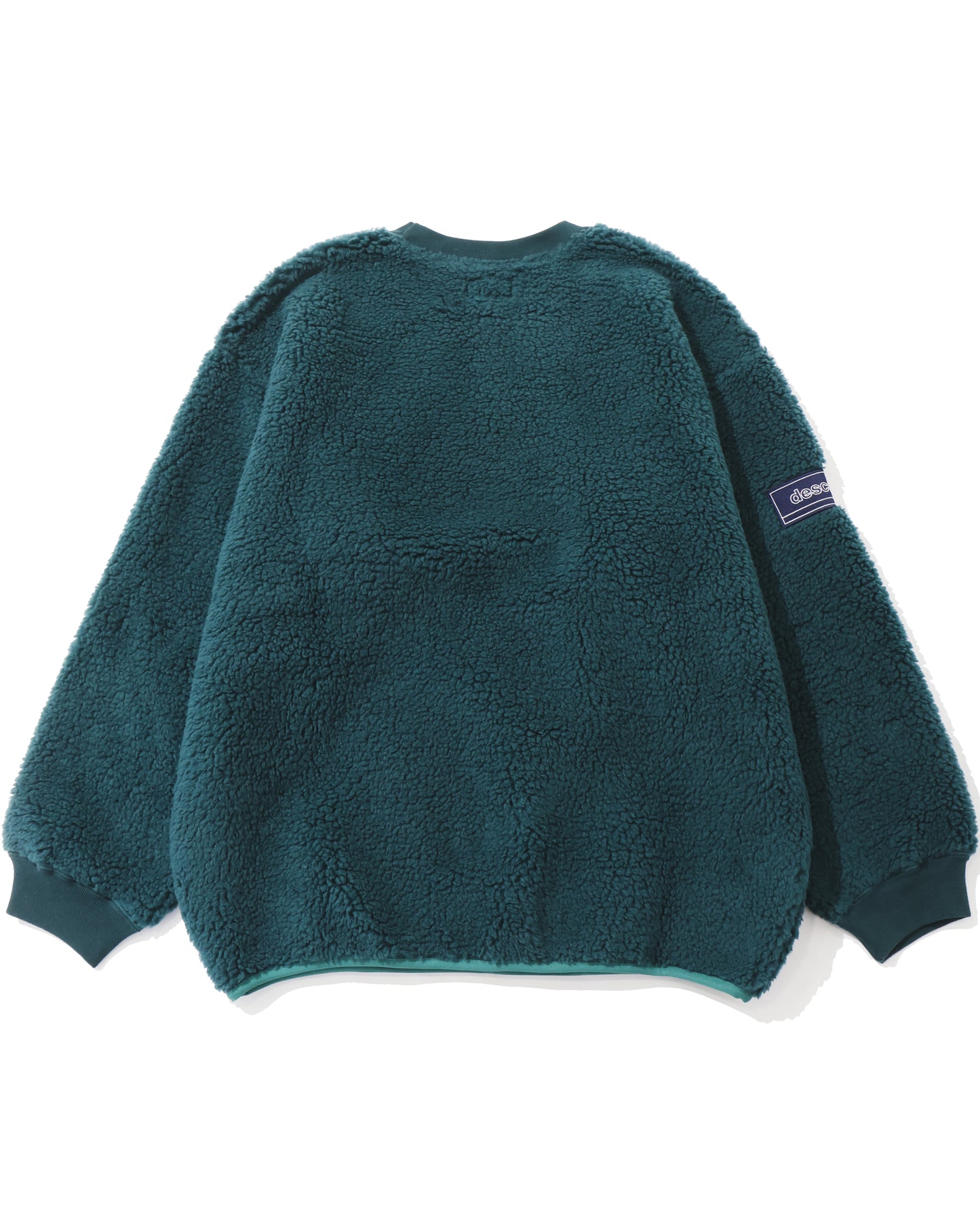 HORIZON FLEECE CREW NECK  GREEN