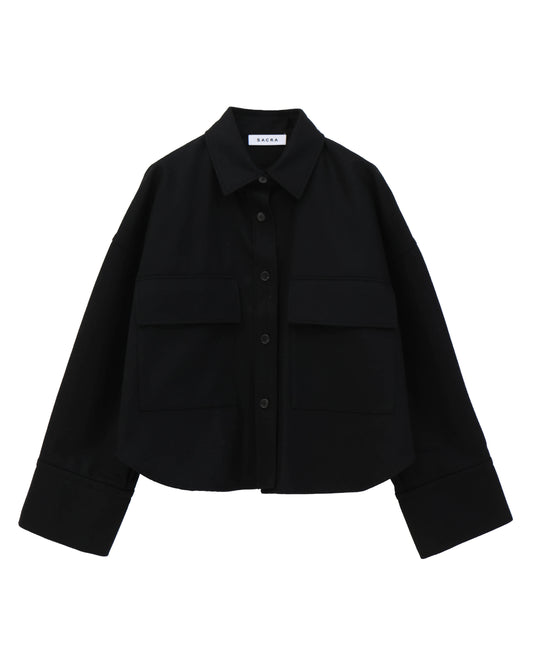 H.COUNT FLANNEL SHIRT JACKET
