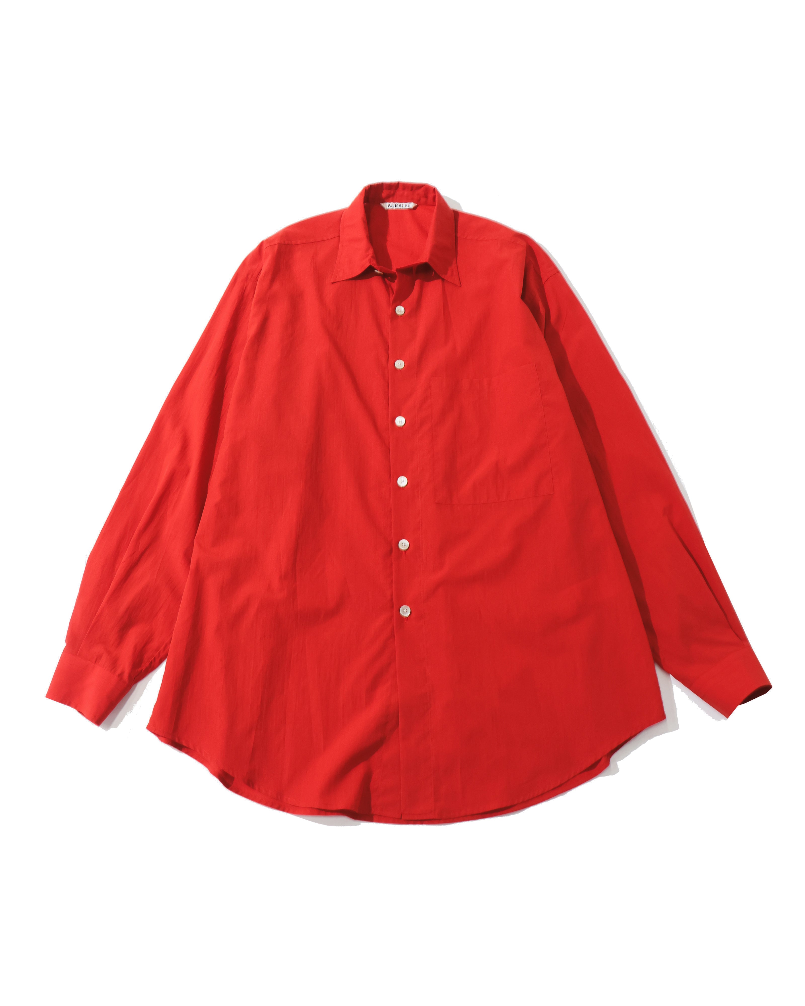 SUPER FINE COTTON LAWN SHIRT RED – TIME AFTER TIME