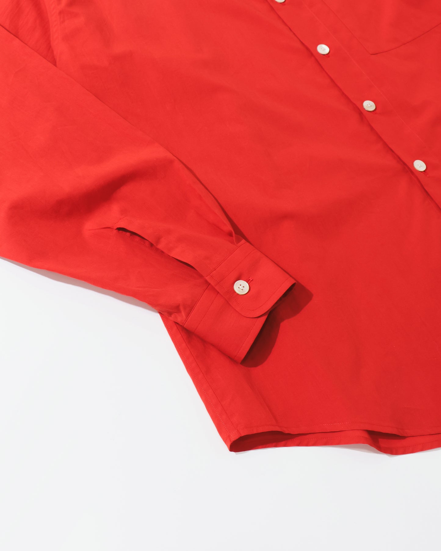 SUPER FINE COTTON LAWN SHIRT RED