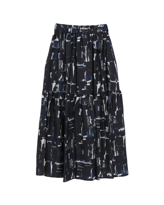 BRUSH PAINTING SKIRT