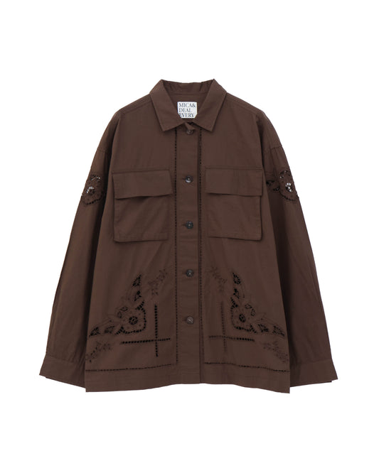 embroidery military jk