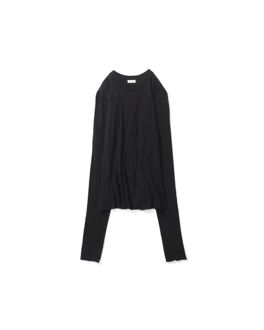 Cotton Cashmere Long Sleeve Tee