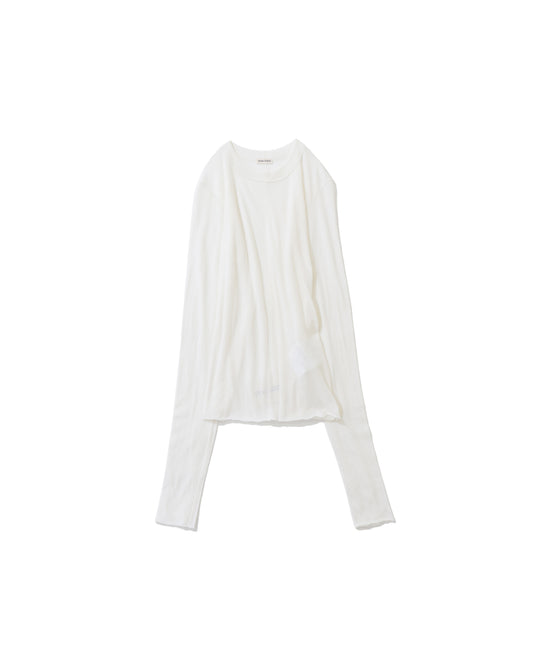 Cotton Cashmere Long Sleeve Tee