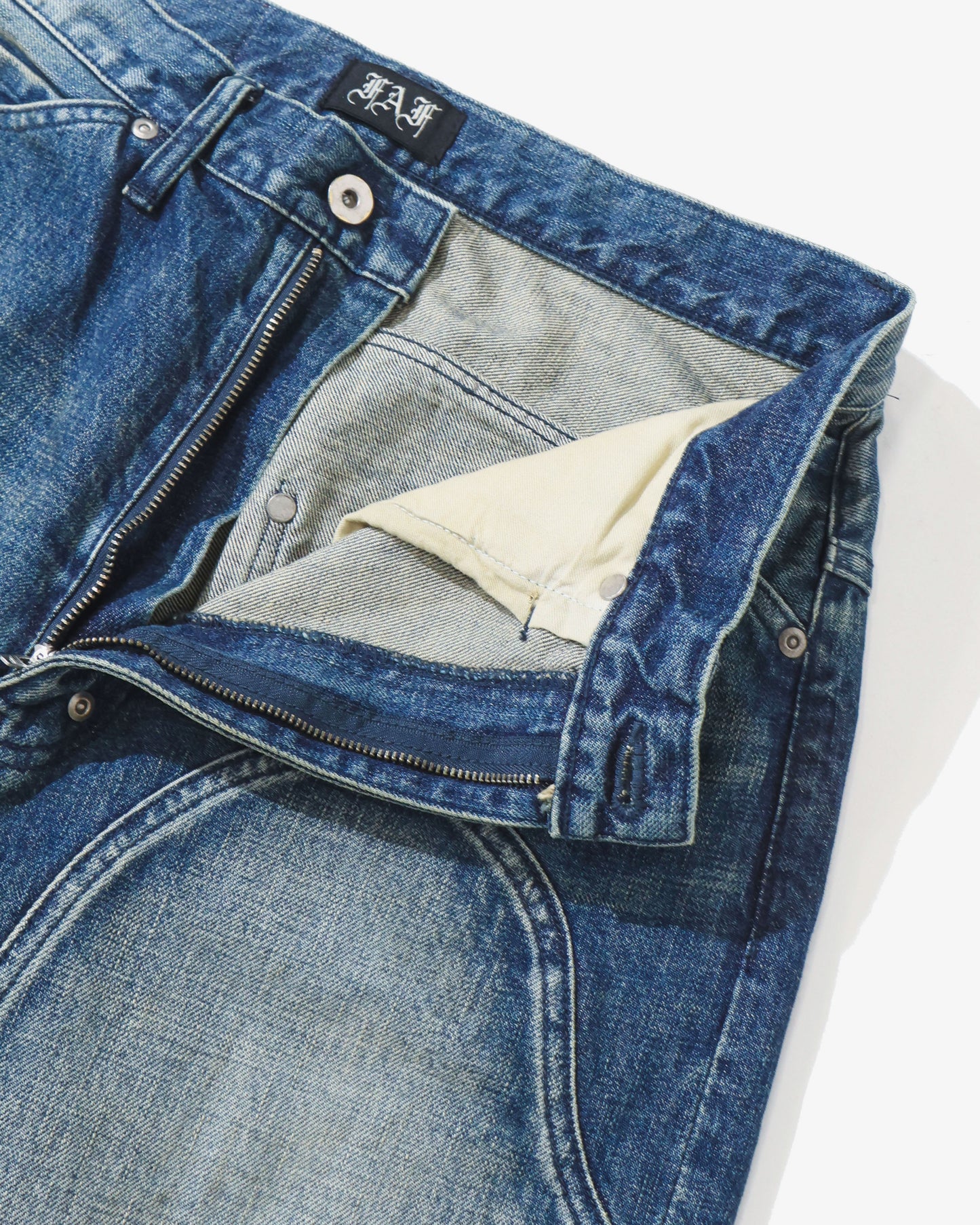 NEWCOMMUNE Baggy  Denim Shorts