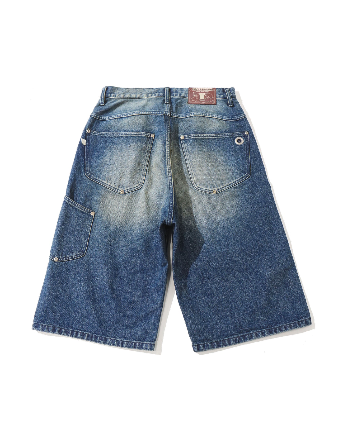 NEWCOMMUNE Baggy  Denim Shorts