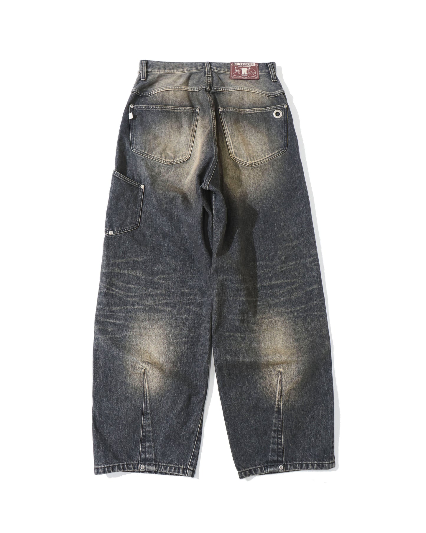 NEWCOMMUNE Baggy Denim Pants