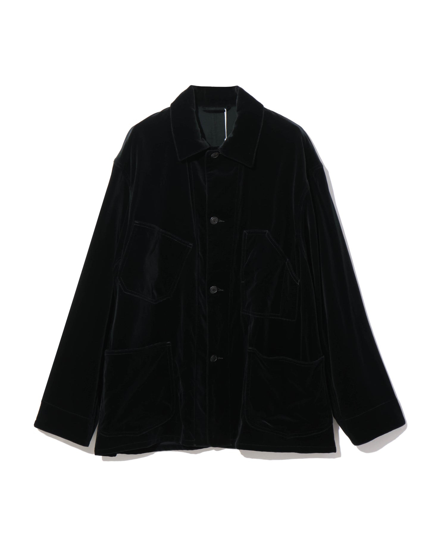 Velvet Work Jacket Black