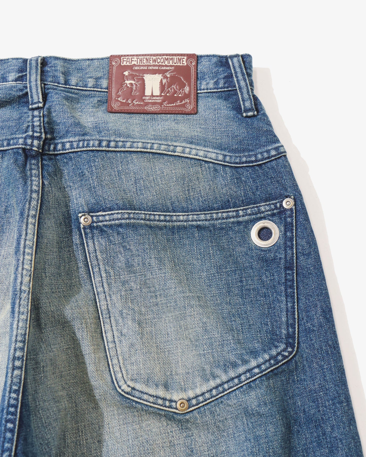 NEWCOMMUNE Baggy Denim Pants