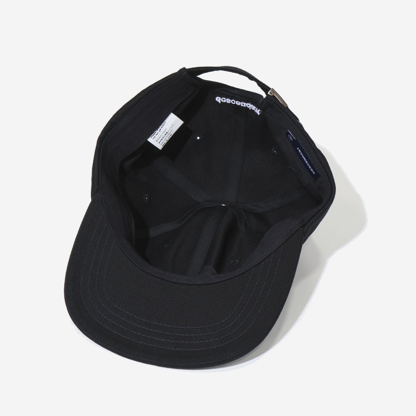 CACHALOT 6PANEL  BLACK