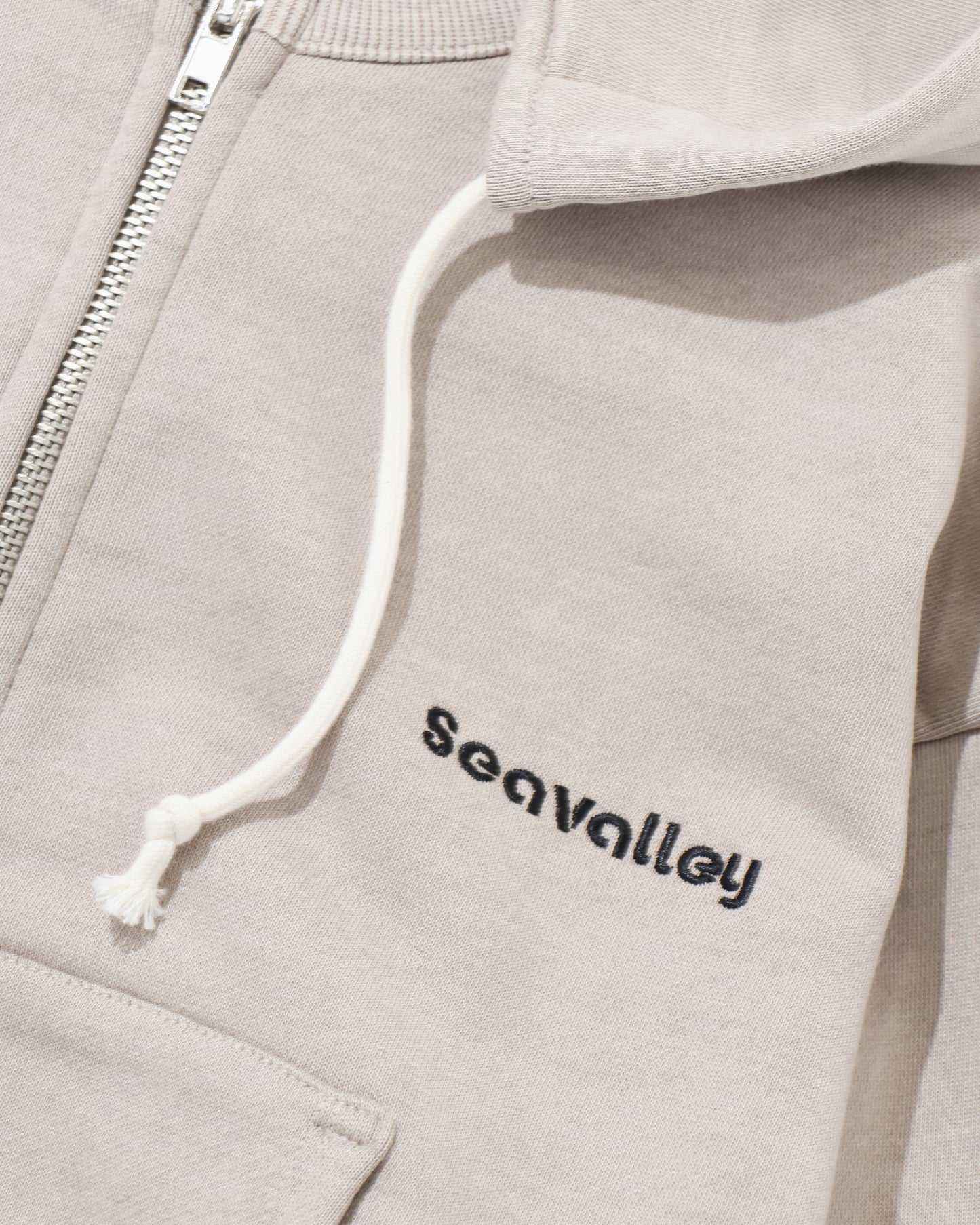 Seavalley フェードスウェット ジップフーディ