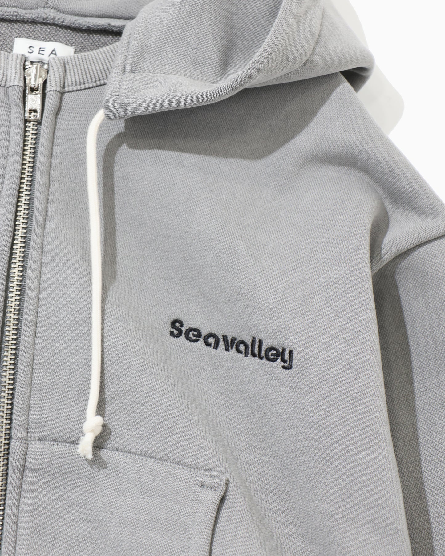 Seavalley フェードスウェット ジップフーディ