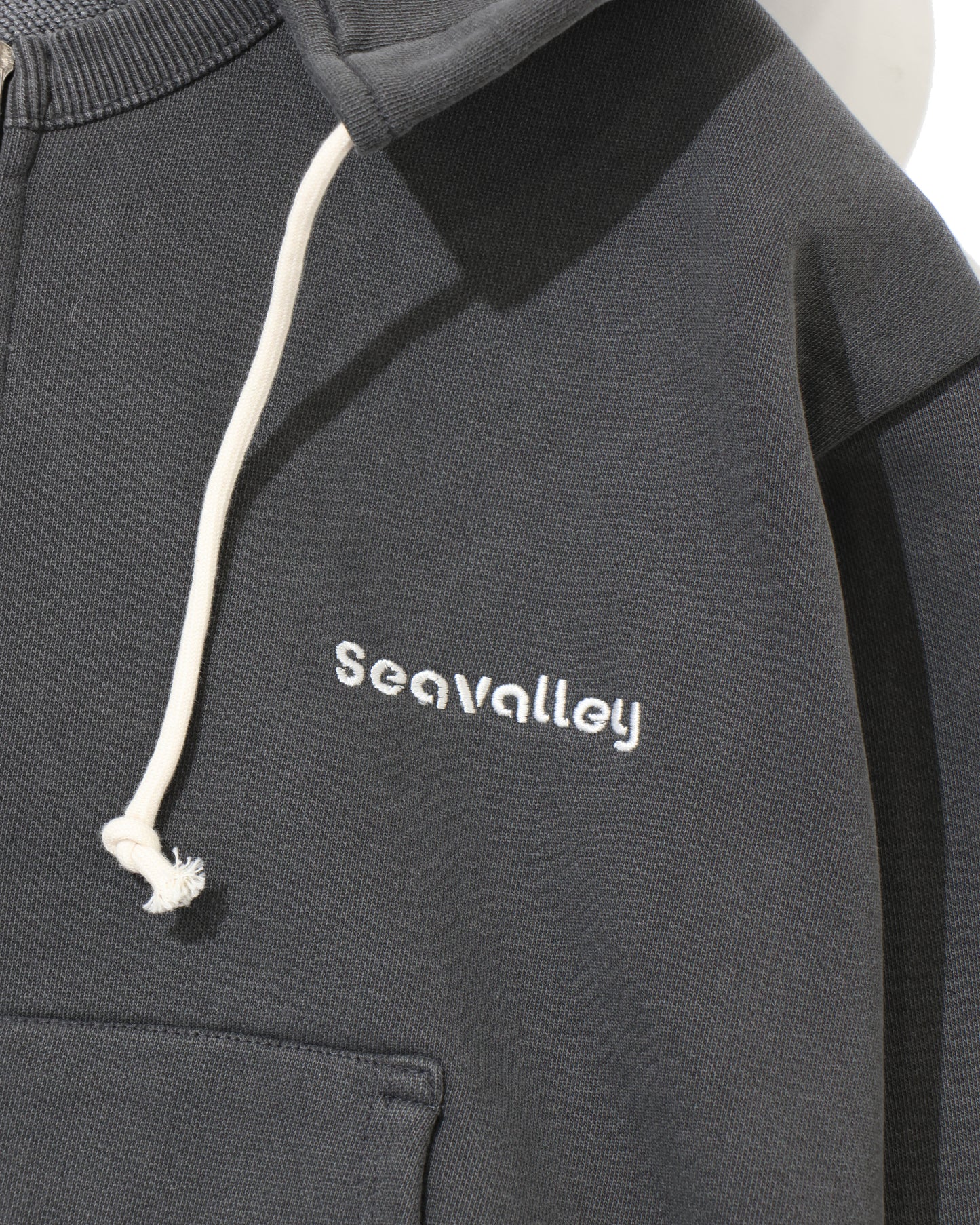 Seavalley フェードスウェット ジップフーディ
