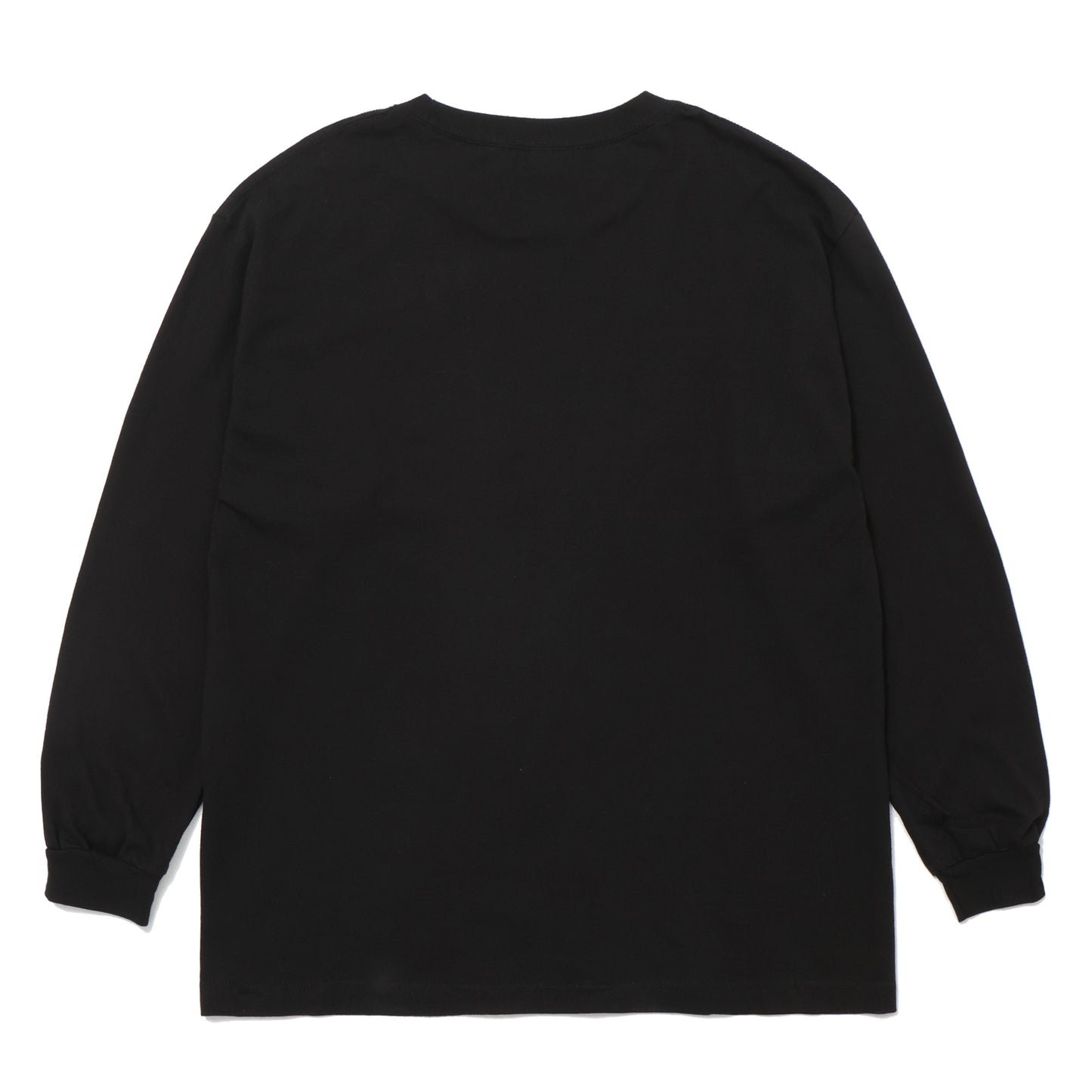 CREW NECK LONG SLEEVE T-SHIRT ( TYPE-4 )