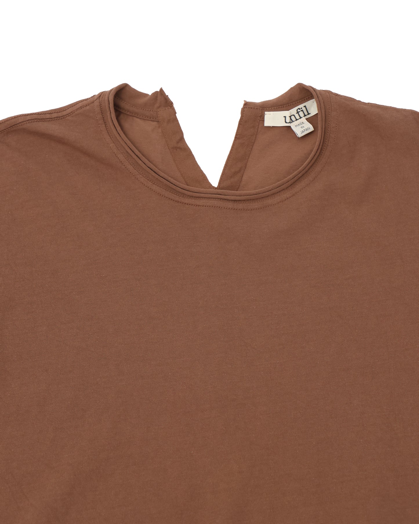 twisted cotton jersey basic-fit Tee