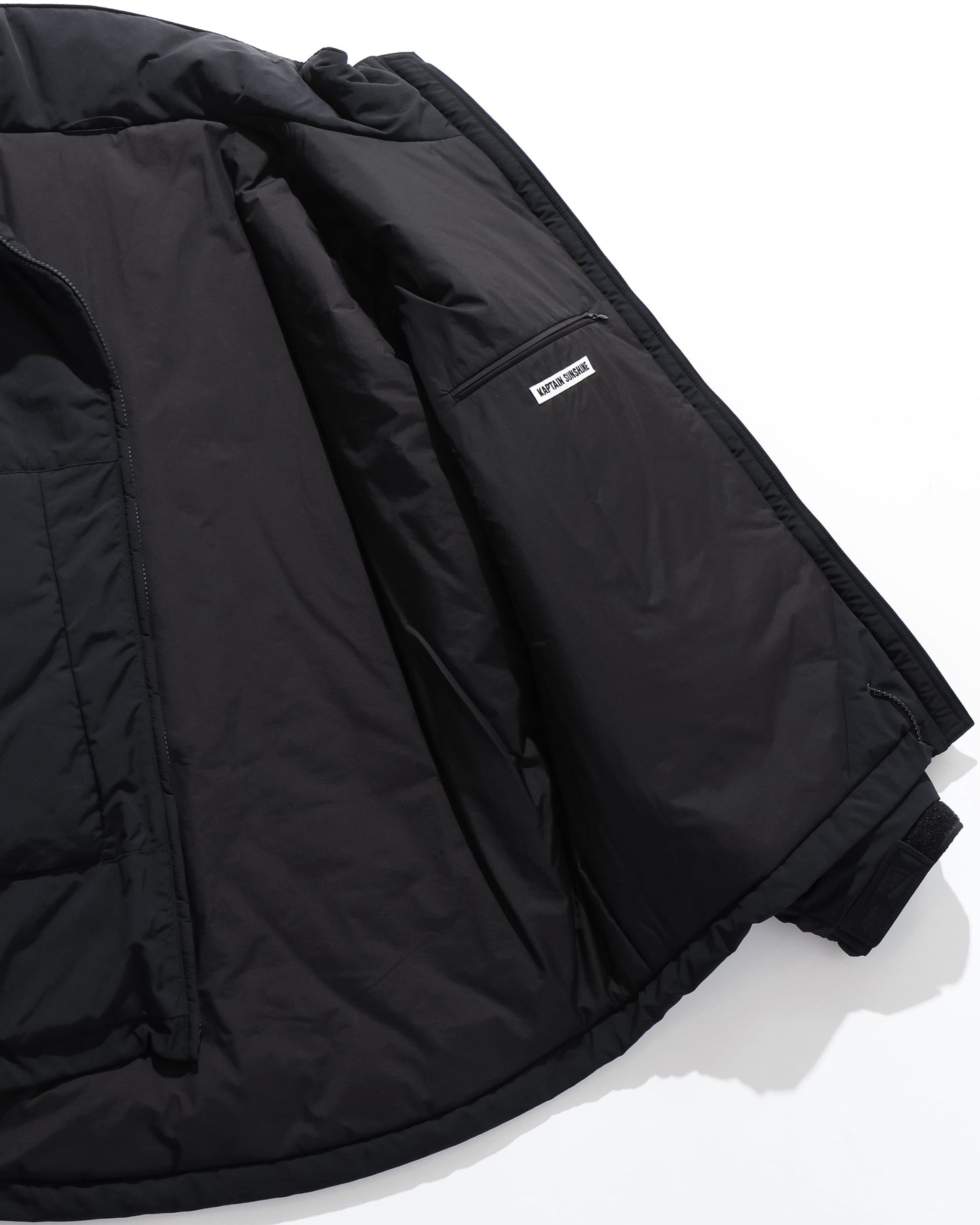 Puffer Mil Jacket BLACK