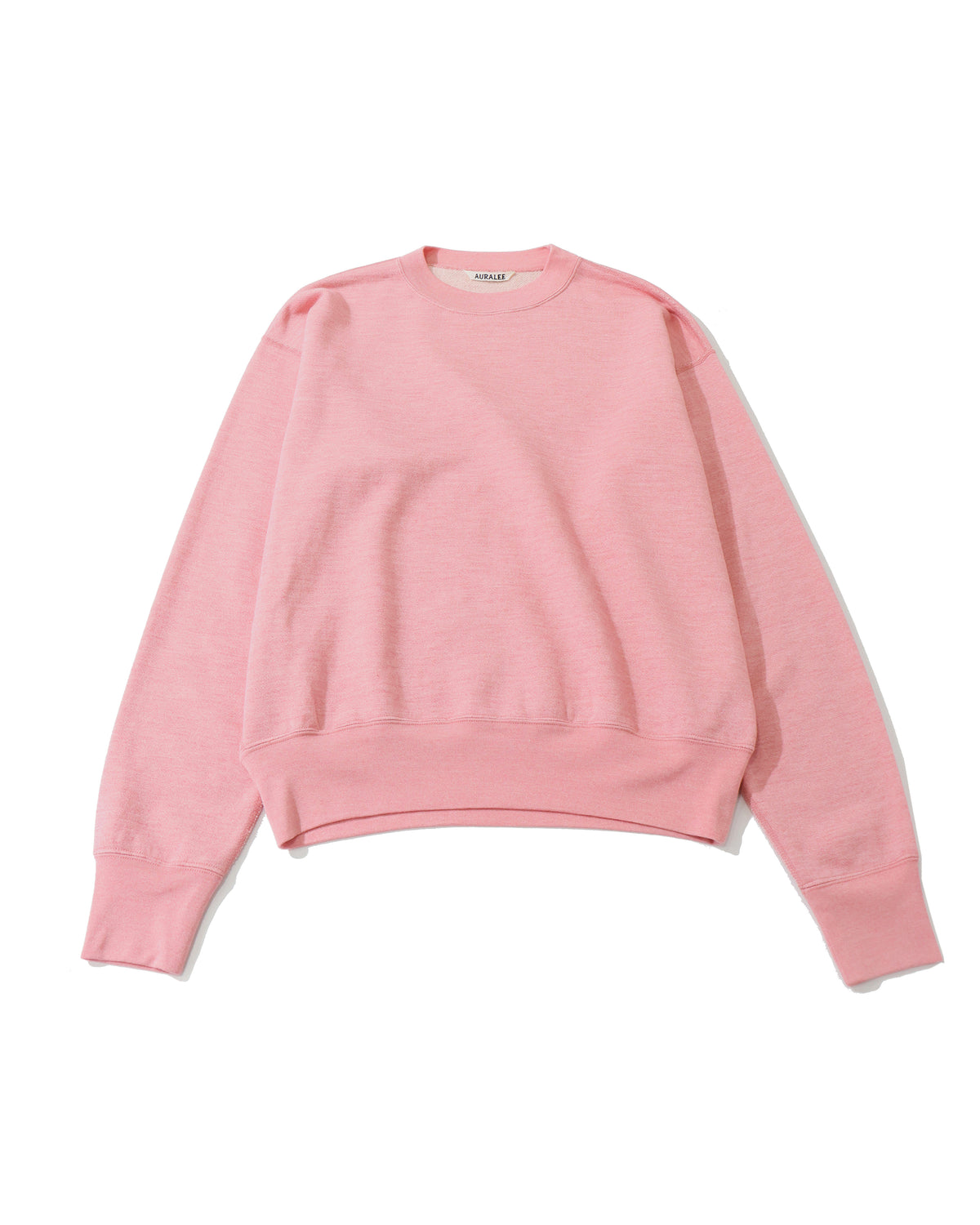 HIGH TWIST COMPACT SWEAT P/O TOP PINK