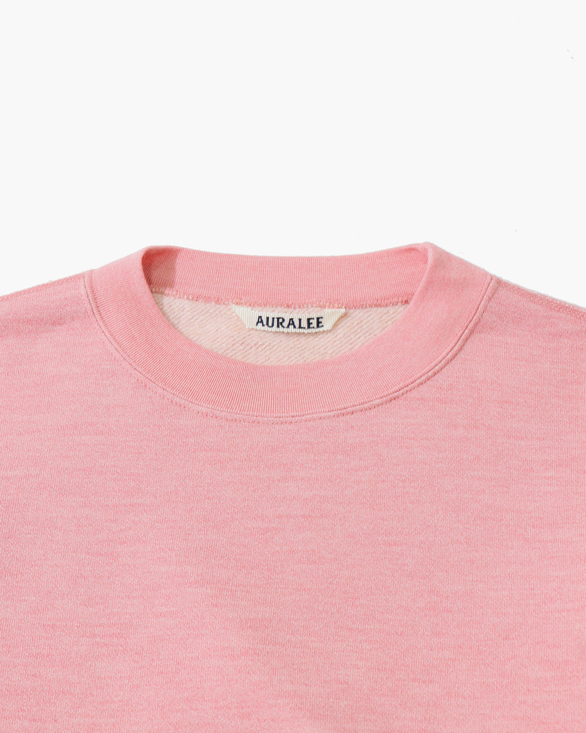 HIGH TWIST COMPACT SWEAT P/O TOP PINK