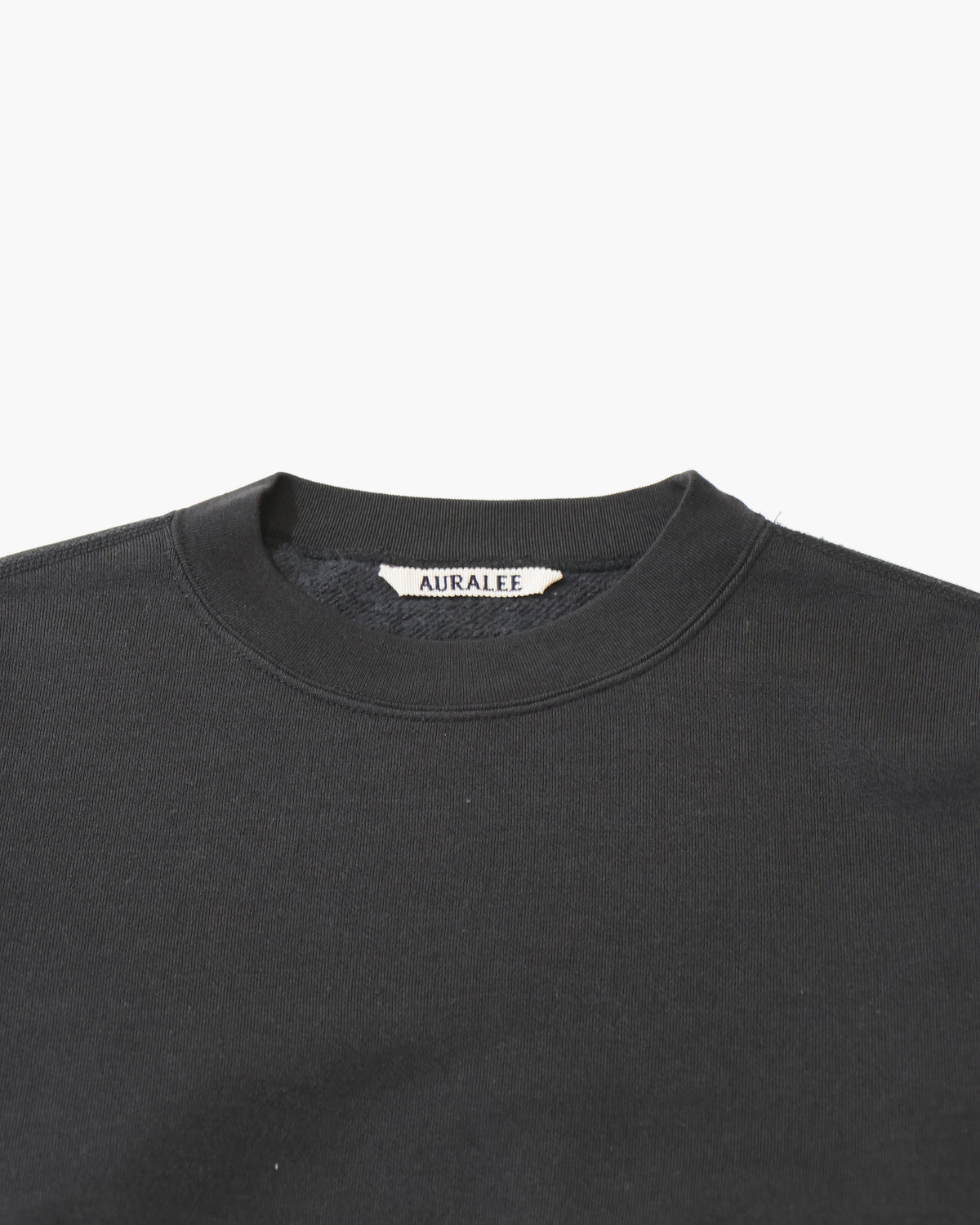 HIGH TWIST COMPACT SWEAT P/O INK BLACK