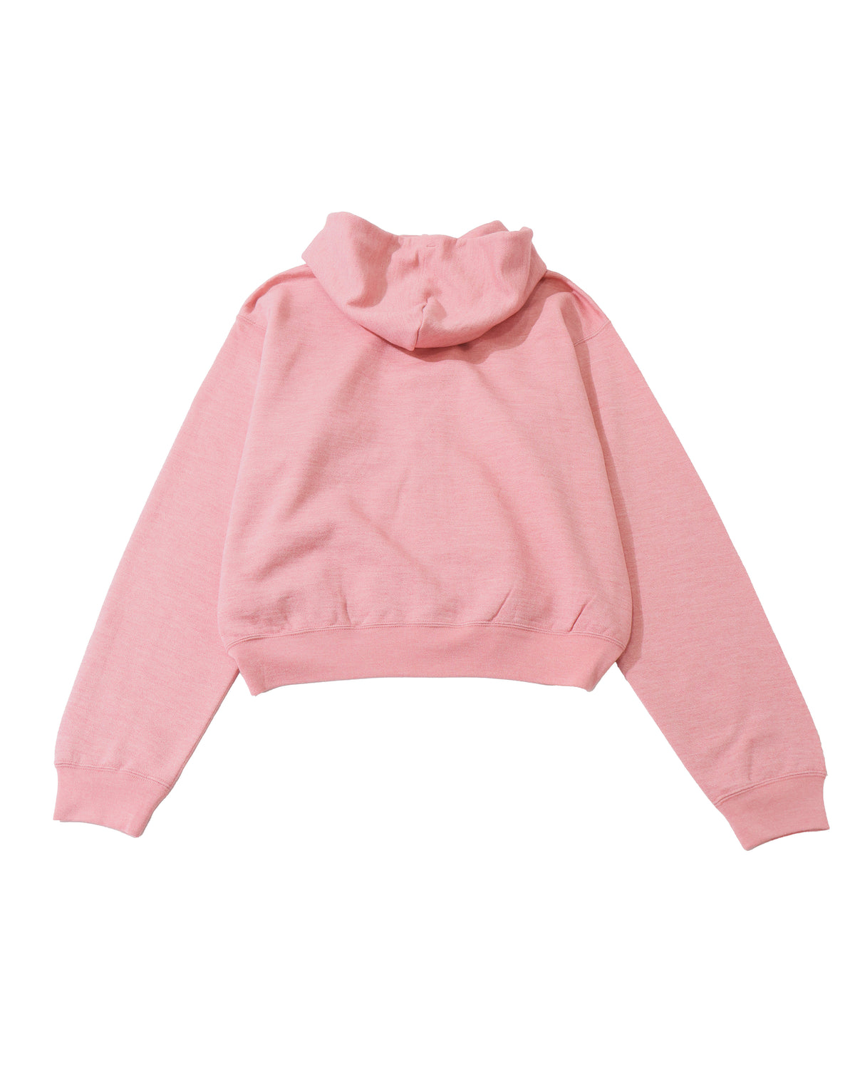 HIGH TWIST COMPACT SWEAT ZIP PARKER TOP PINK