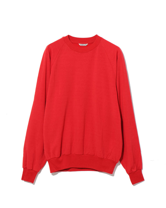 LIGHT WOOL SWEAT P/O RED