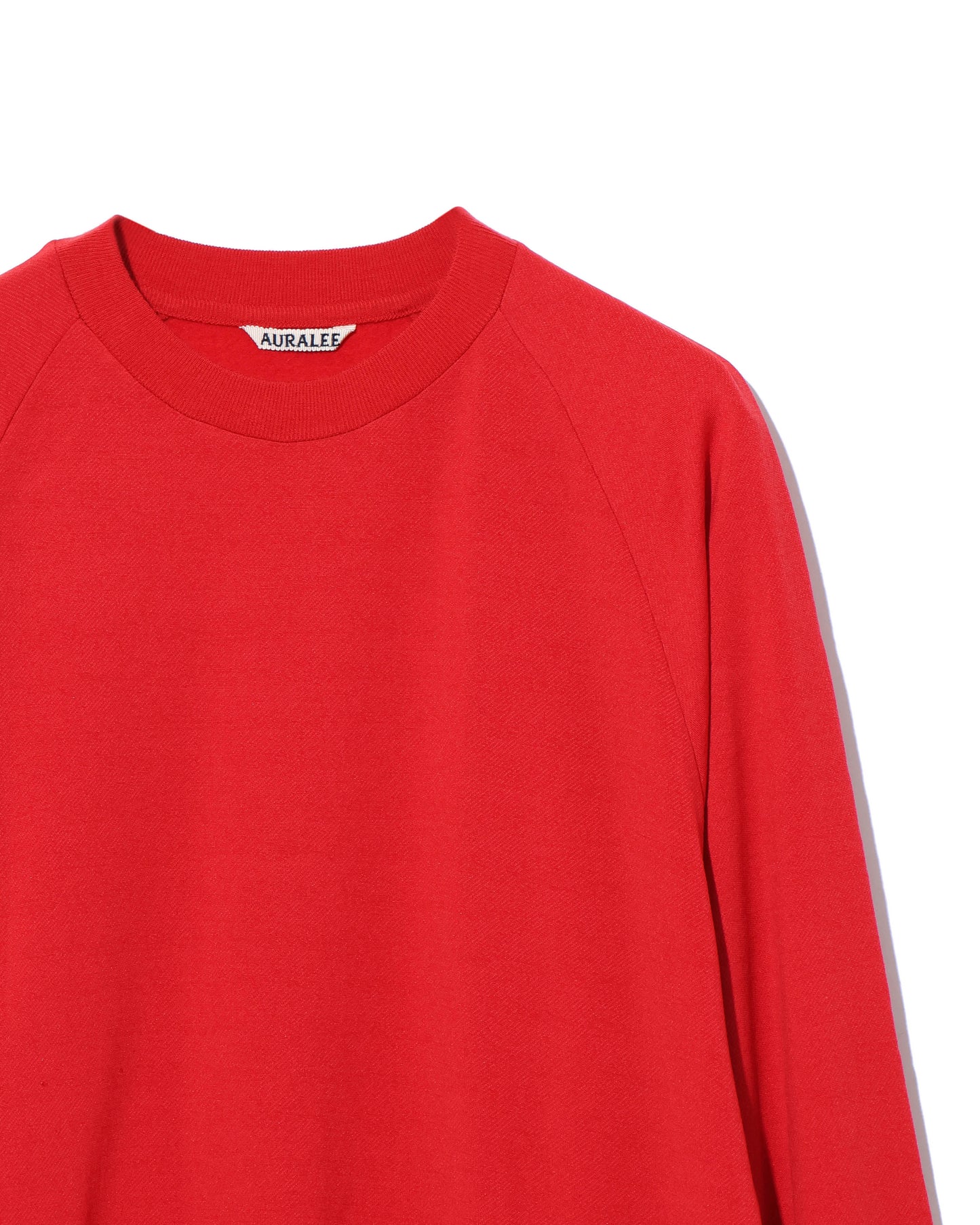 LIGHT WOOL SWEAT P/O RED