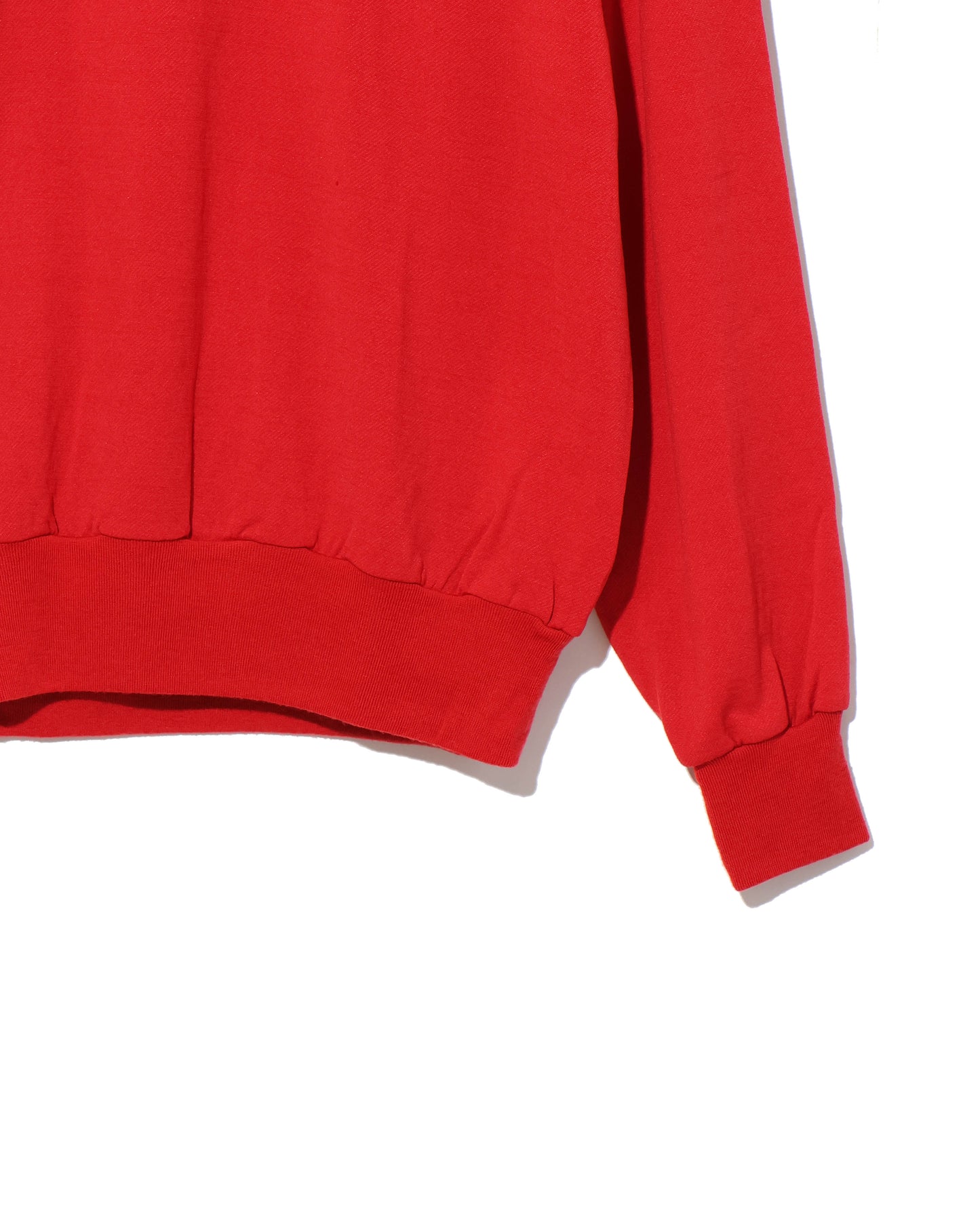 LIGHT WOOL SWEAT P/O RED