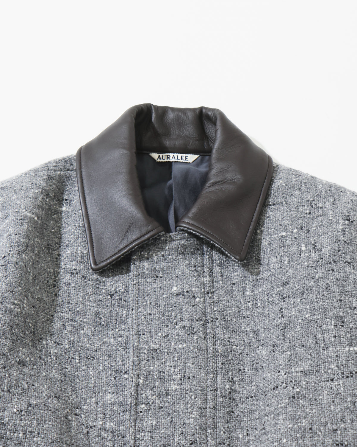 HOMESPUN TWEED ZIP BLOUSON
