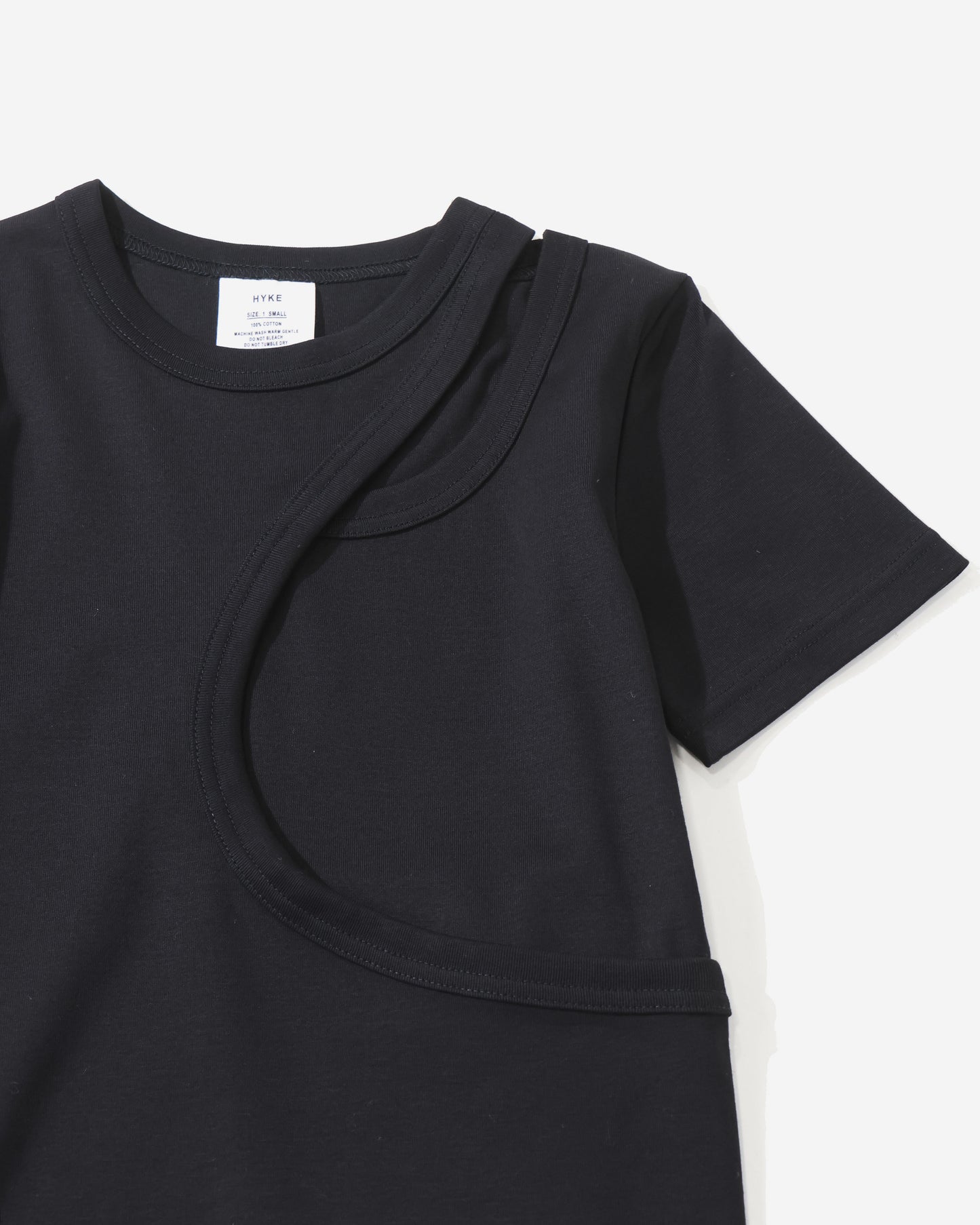 LAYERED SHORT-SLV TEE 12429