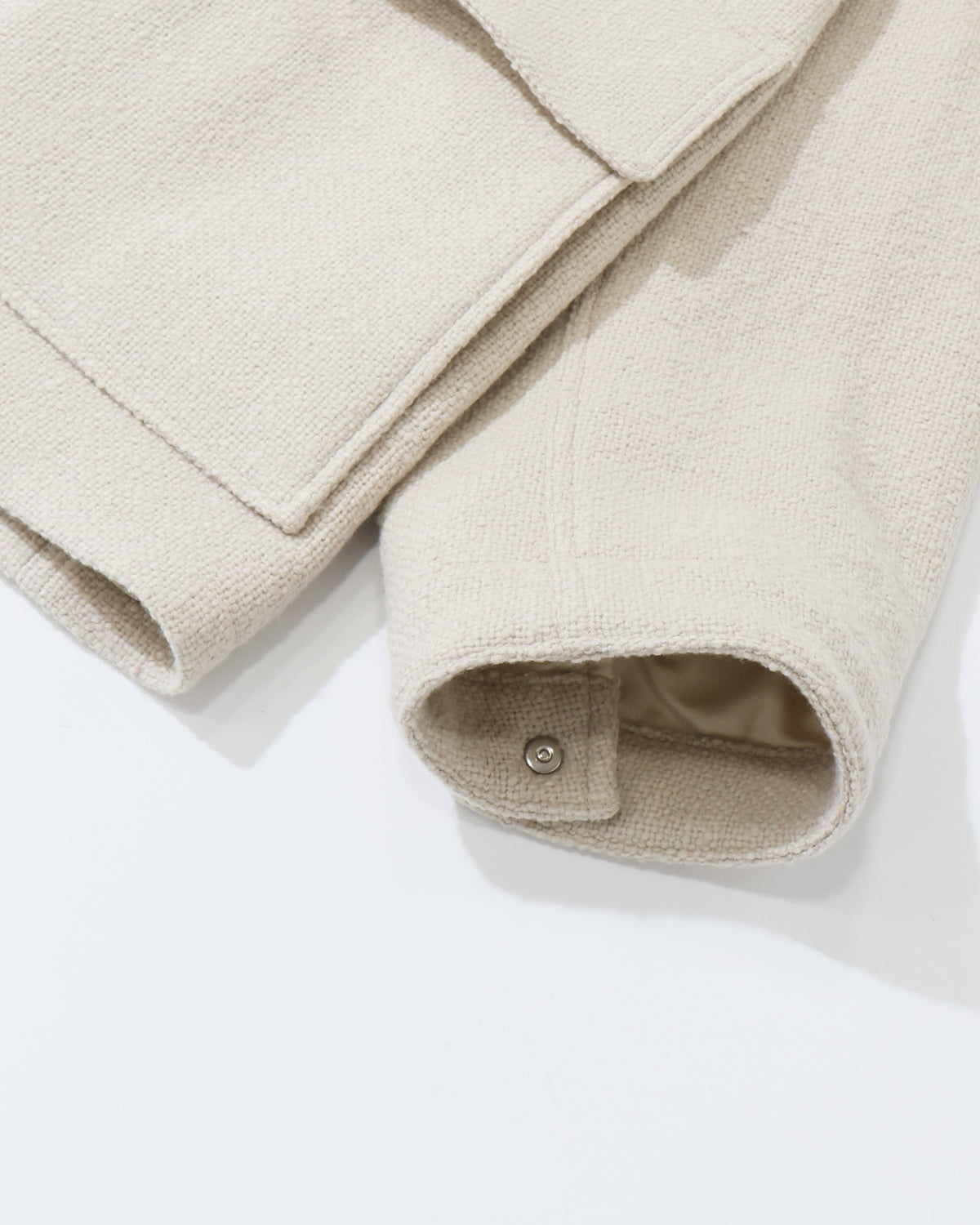 HOMESPUN TWEED ZIP BLOUSON