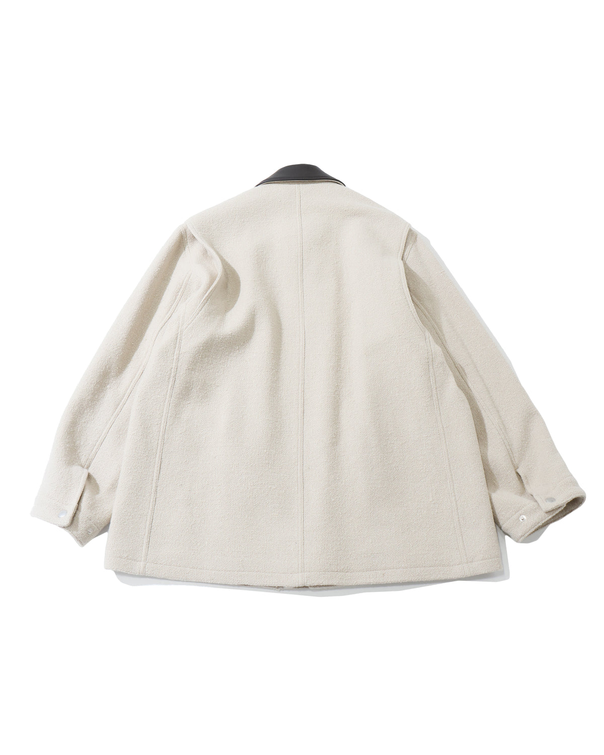HOMESPUN TWEED ZIP BLOUSON