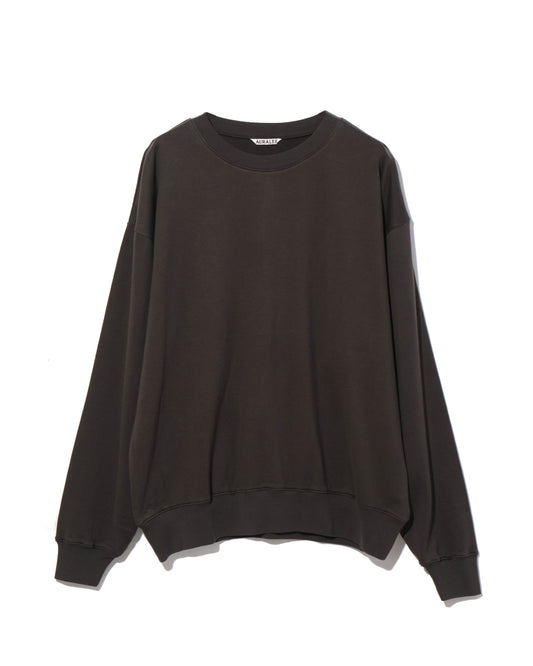 SUPER HIGH GAUGE SWEAT P/O DARK BROWN