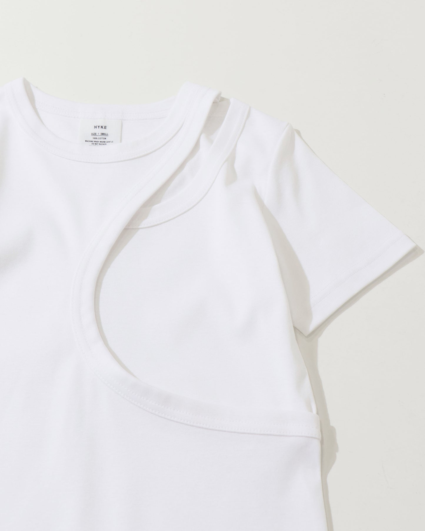 LAYERED SHORT-SLV TEE 12429