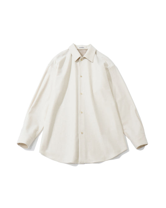WOOL FULLING FLANNEL SHIRT