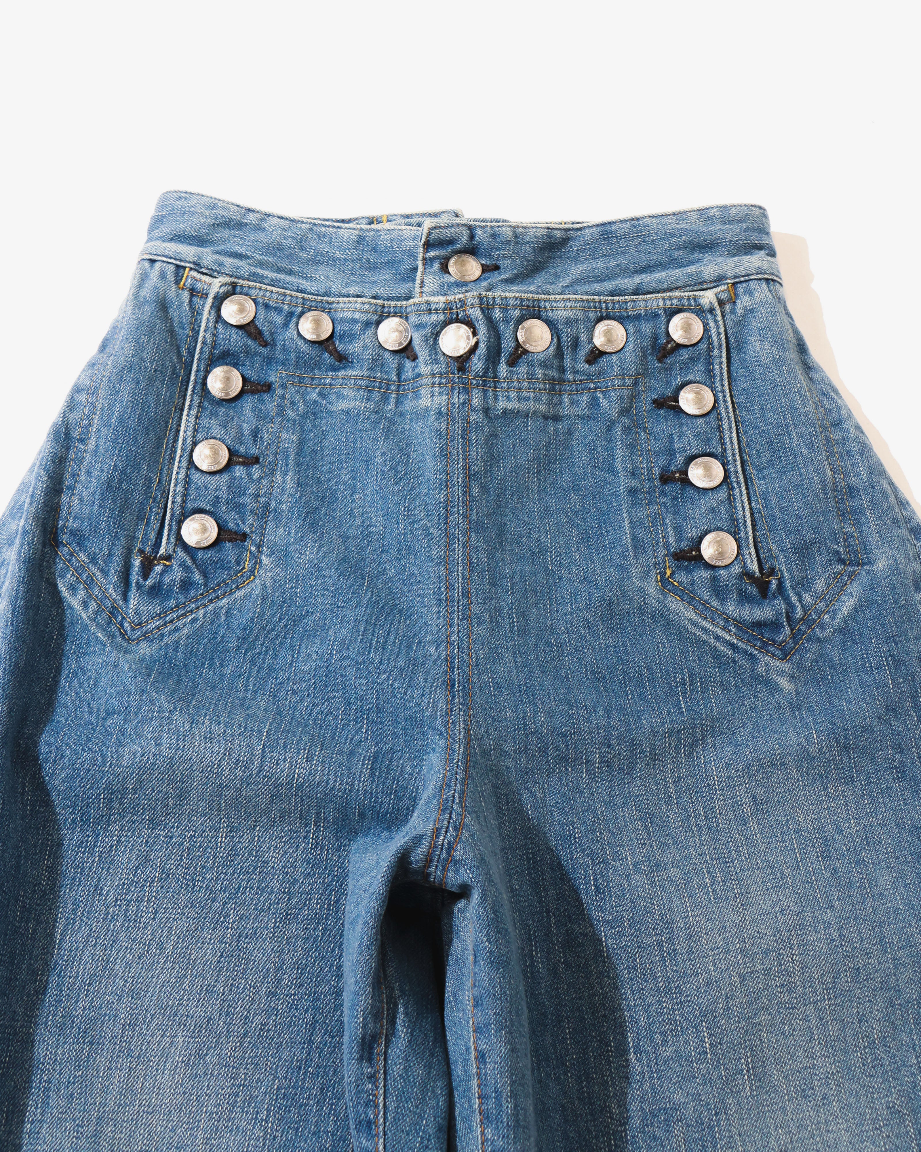 SAILOR BARREL-LEG DENIM PANTS 13386 – TIME AFTER TIME
