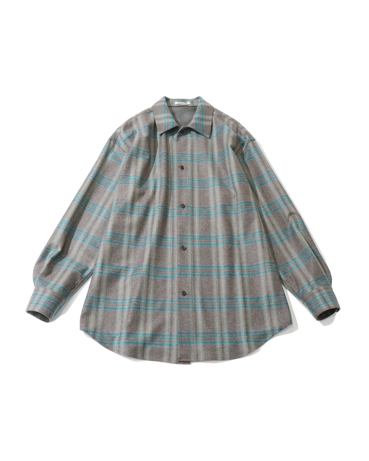 WOOL FULLING FLANNEL SHIRT