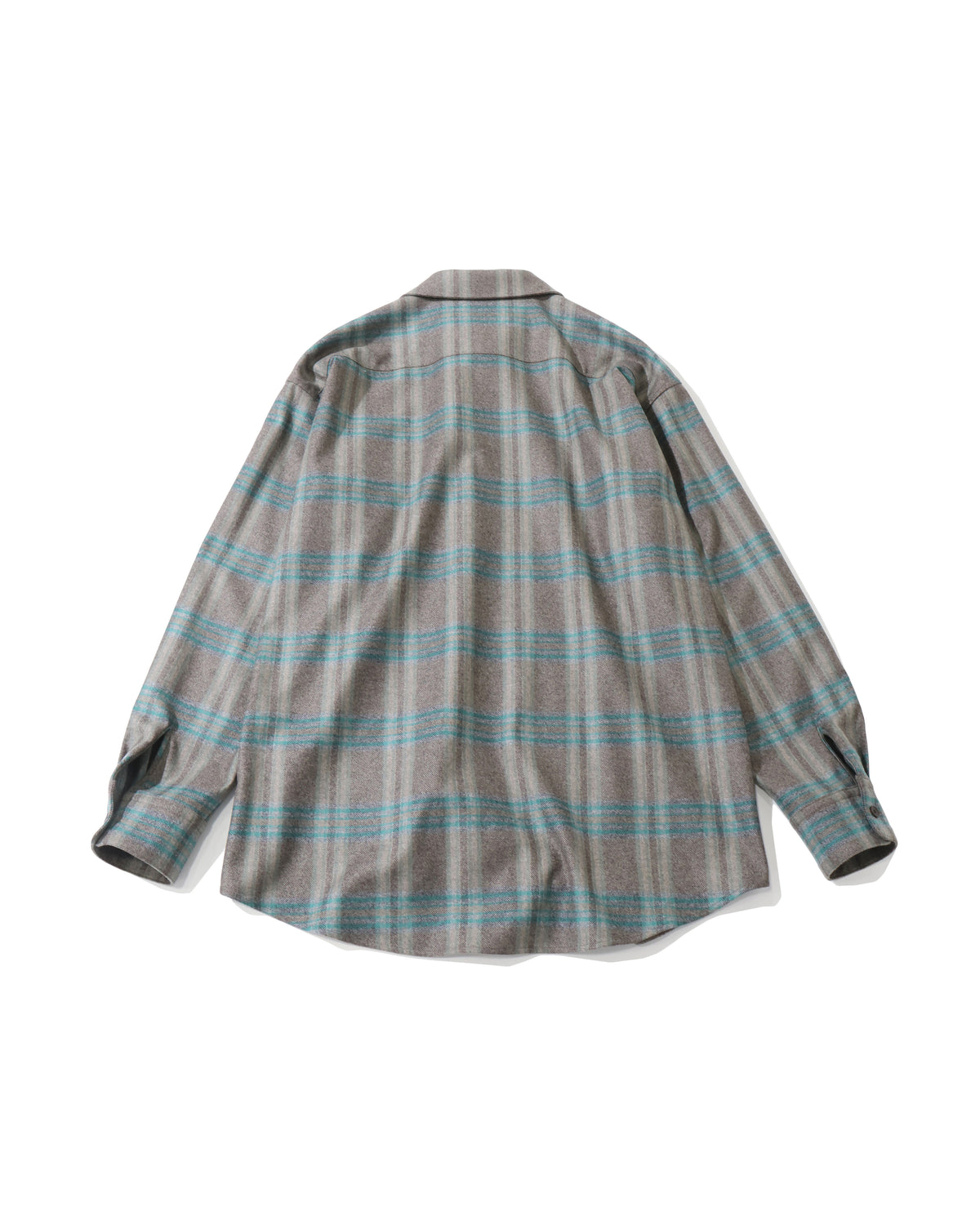 WOOL FULLING FLANNEL SHIRT