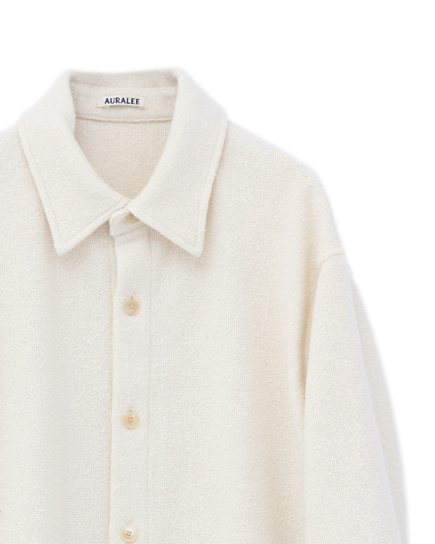 HOMESPUN TWEED SHIRT BLOUSON