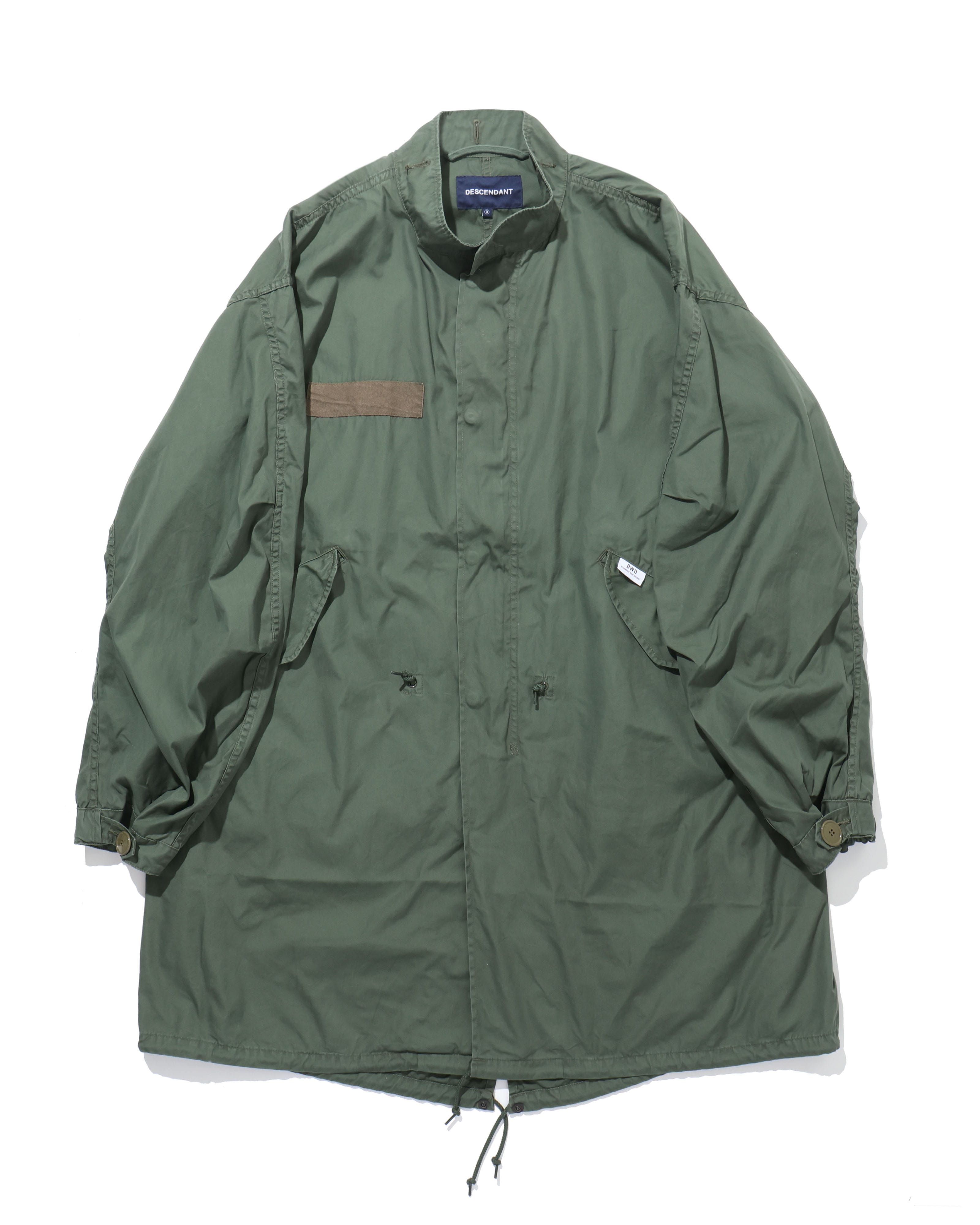 Descendant D-65 OXFORD COAT  OLIVE サイズ3 DESCENDANT/D-65 OXFORD COAT (OLIVE DRAB)