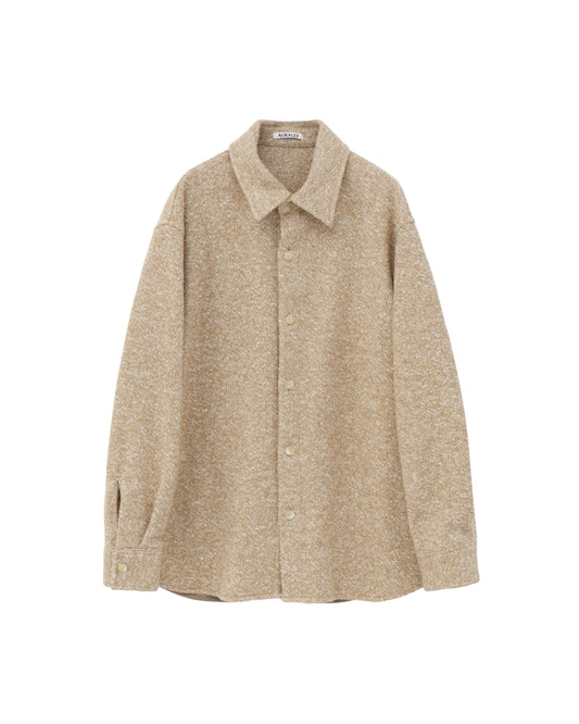 HOMESPUN TWEED SHIRT BLOUSON
