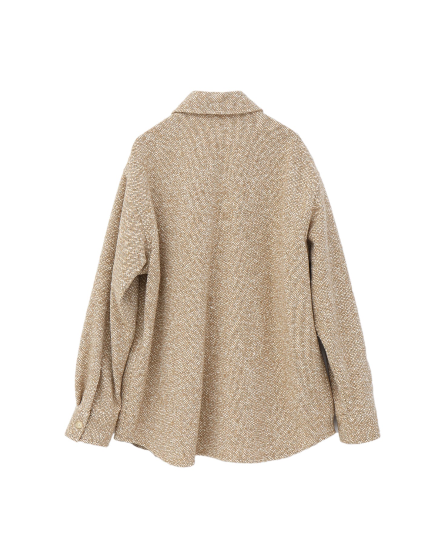 HOMESPUN TWEED SHIRT BLOUSON