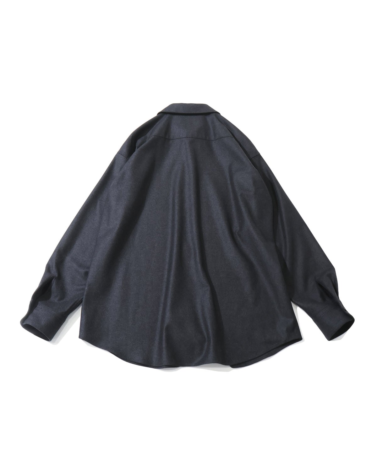 WOOL FULLING FLANNEL SHIRT