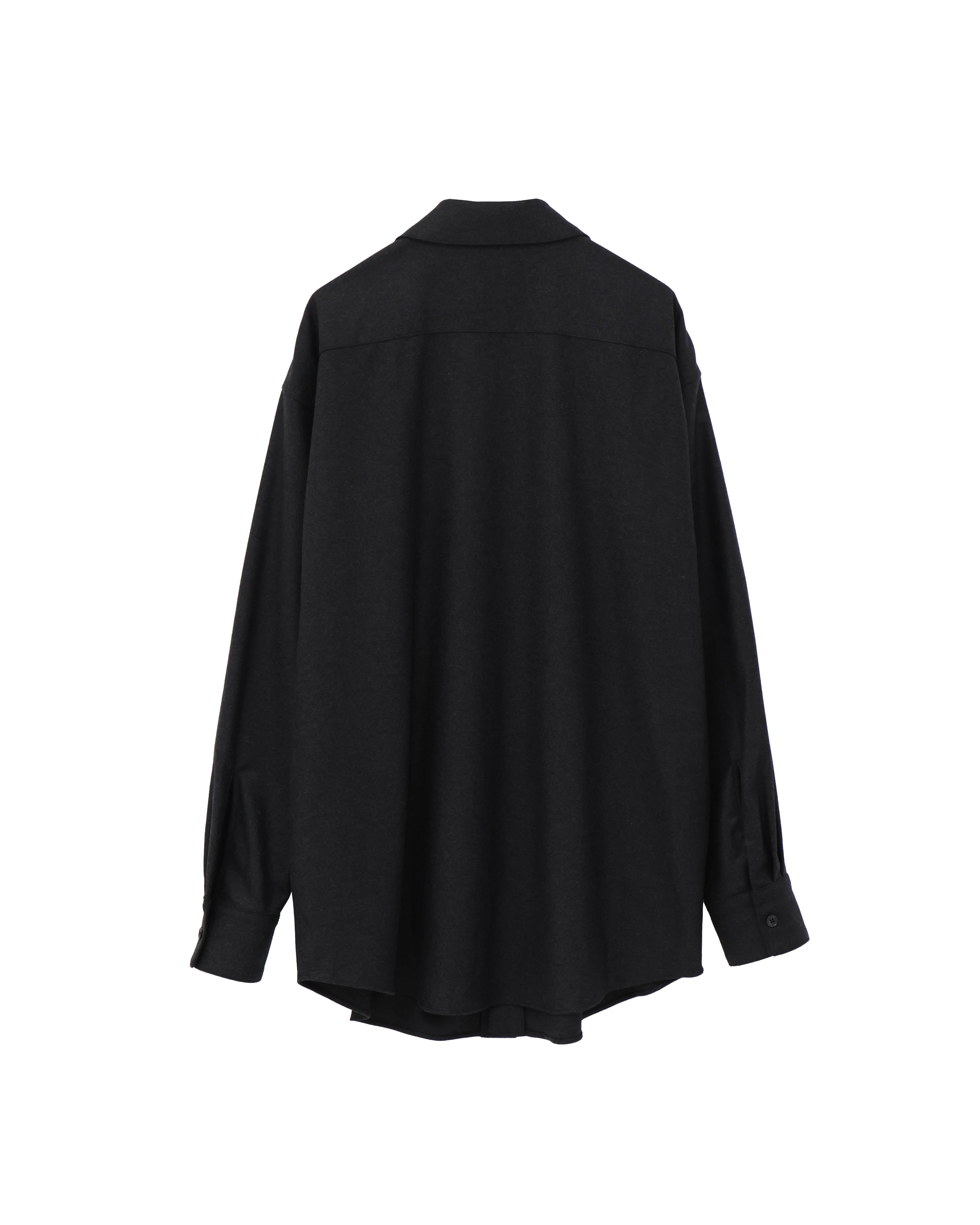 【美品】AURALEE WOOL FULLING FLANNEL SHIRTS WOOL FULLING FLANNEL SHIRT – TIME AFTER TIME