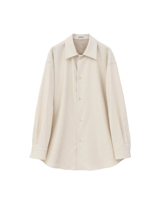 WOOL FULLING FLANNEL SHIRT